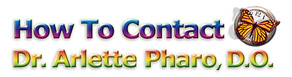 Dr. Arlette Pharo, D.O. is a Holistic physician who specializes in Integrative Medicine, a blend of Alternative and Conventional Medicine. “Treating the Individual, not Just Their Symptoms”. Contact Dr. Arlette Pharo, D.O. in Houston, Texas